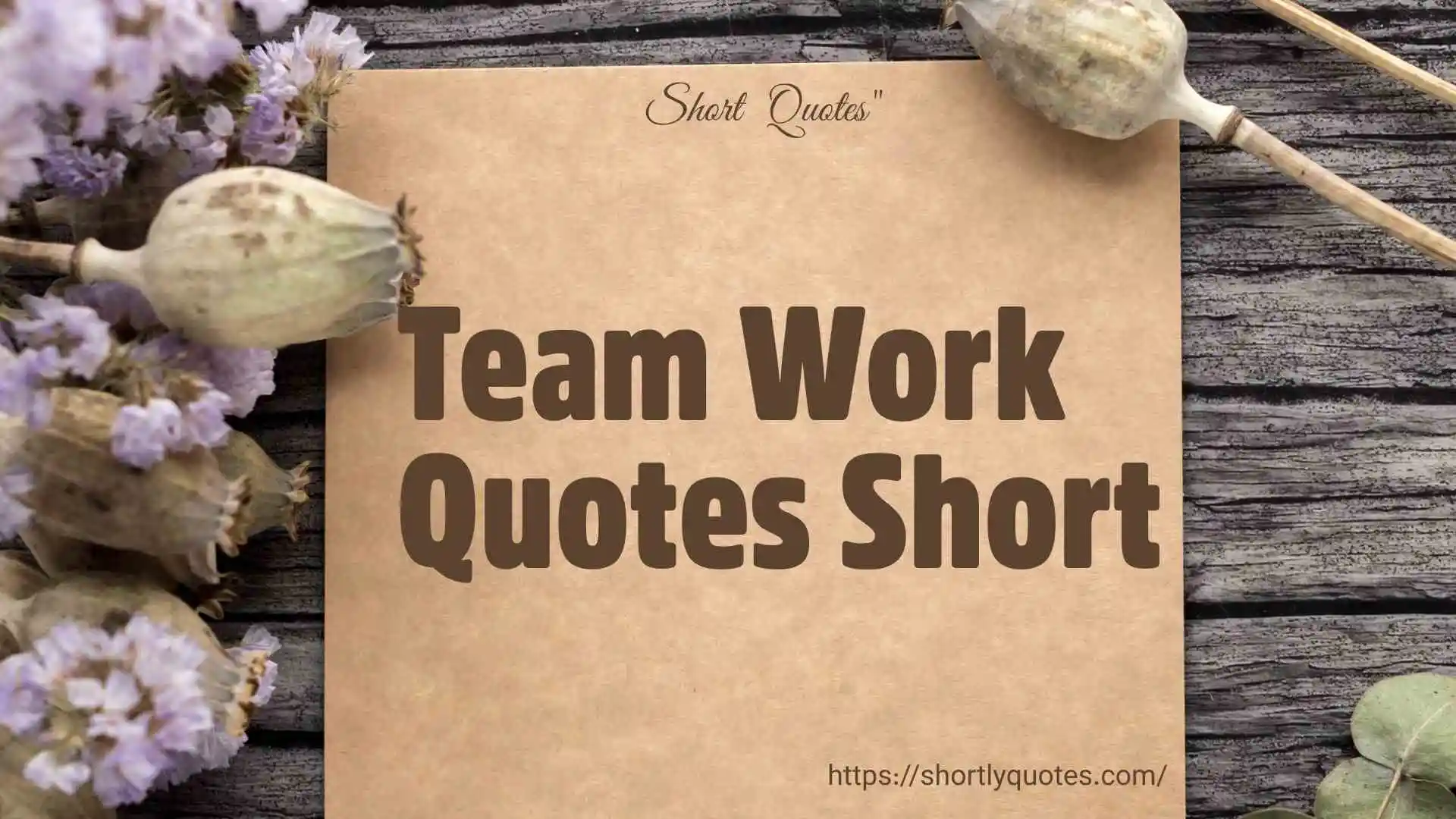 Team work quotes Short