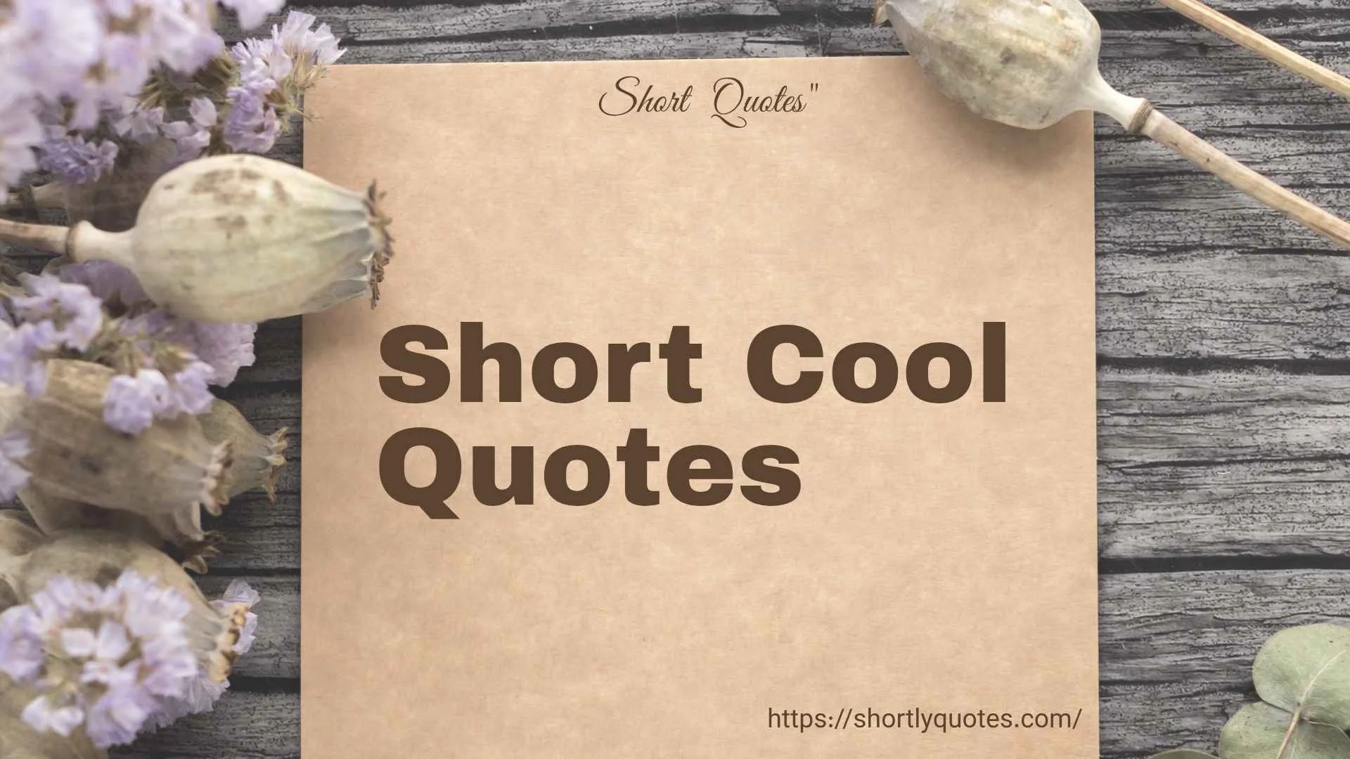 short cool quotes